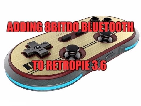 RetroPie 3.6: Using 8bitdo bluetooth controllers