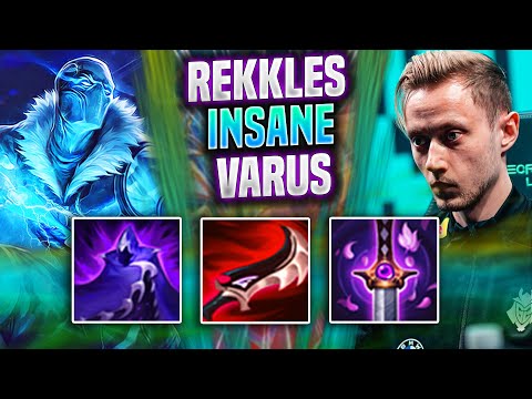 REKKLES IS INSANE WITH VARUS in season 2022! - KC Rekkles Plays Varus ADC vs Ezreal! |