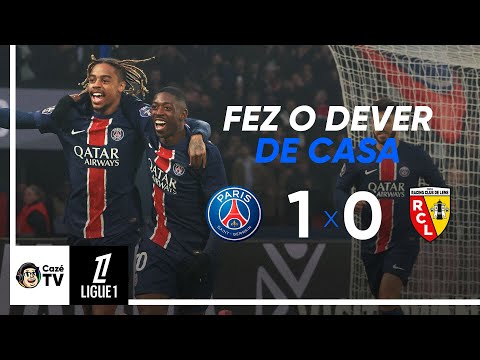 Gols e lances de PSG x Lens