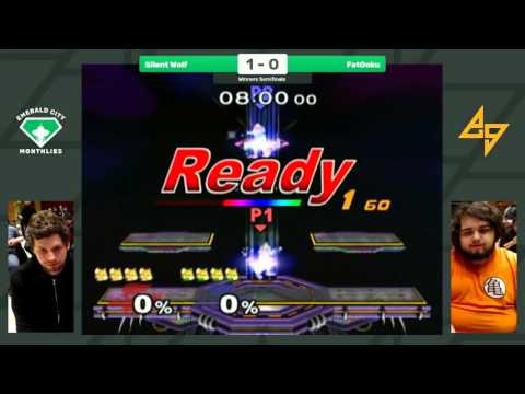 Emerald City I - Silent Wolf (Fox) vs. FatGoku (Fox) - Melee Winners Semifinals