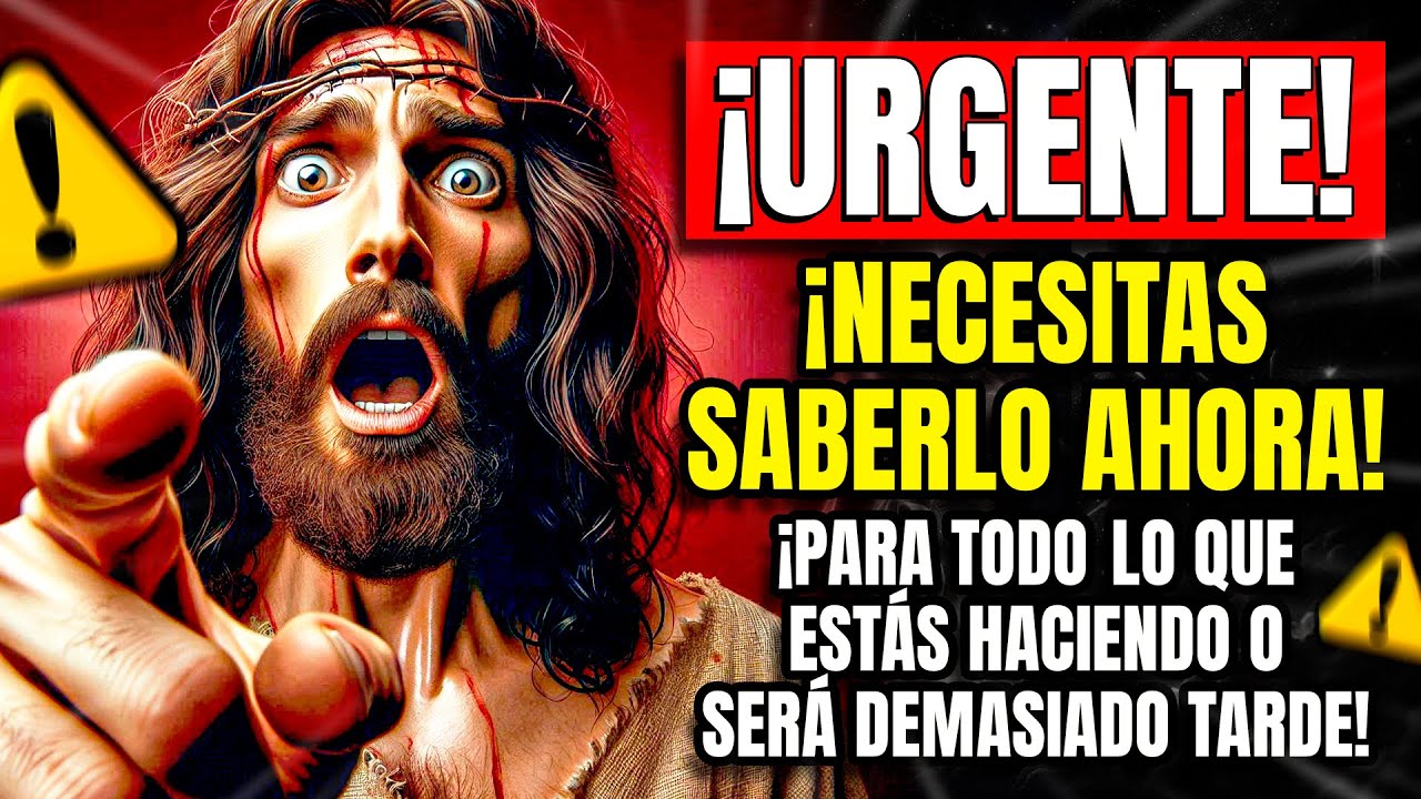 🚨¡MENSAJE URGENTE DE DIOS PARA TI AHORA! ¡NECESITAS SABER ESTO! ¿ESTÁS LISTO?