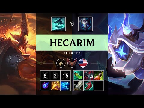 Hecarim Jungle vs Kindred - NA Grandmaster Patch 25.21