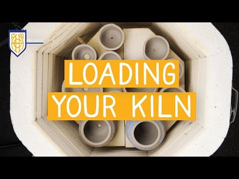 LOADING YOUR CERAMICS KILN FOR BEGINNERS  // AMACO Classroom Kiln Basics