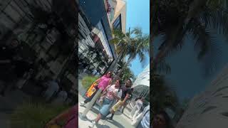 Santa Monica prominade and Daisy the Venice healer speech time