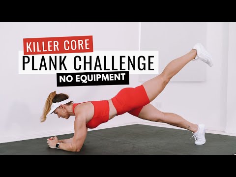 10 MIN KILLER CORE PLANK CHALLENGE | 20 Plank Variations for Better Abs🔥Burn 60 Calories🔥
