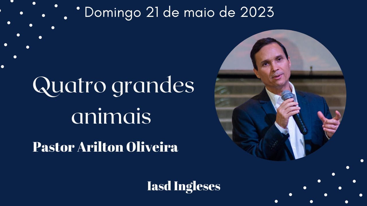 DANIEL 7 / QUATRO ANIMAIS ESTRANHOS / ESPERANÇA PARA UM MUNDO EM CRISE  / PR. ARILTON