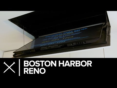 Hidden TV in the ceiling