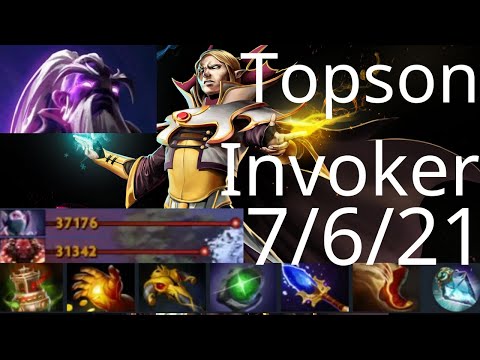 Topson Invoker vs Luna, Void Spirit, Brewmaster - OG vs Tundra g4 Ti10 dota2