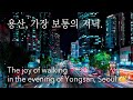 4K The Joy Of Walking In The Evening Of Yongsan Seoul