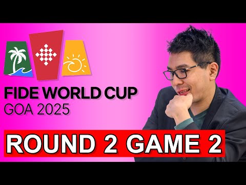 Wesley resigns drawn position | Stremavicius vs So | World Cup 2025 Round 2 Game 2
