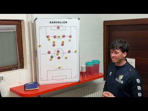 Bespreking half-time 26-3-24 vv Amstenrade JO13-1 vs Fortuna Sittard U12-1