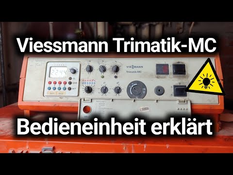 Viessmann Trimatik-MC Bedieneinheit kurz erklärt - was stelle ich wo ein? 👨🏼‍🔧✅