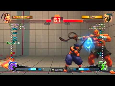 SSF4 AE 2012: KamoNrgishio (Ibuki) Vs. RARIKEN (Sagat)