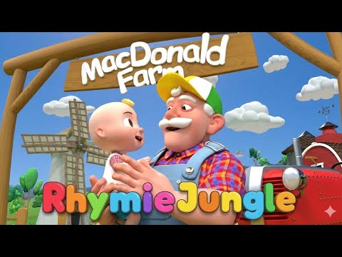 Old MacDonald Animal Rescue Farm 🐮🐶 | Kids Nursery Rhymes & Animal Songs | 3D Cartoon for Children