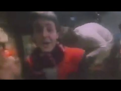 Paul McCartney by 'Wonderful Christmastime' but all the lyrics are THE MOON IS RIGHT