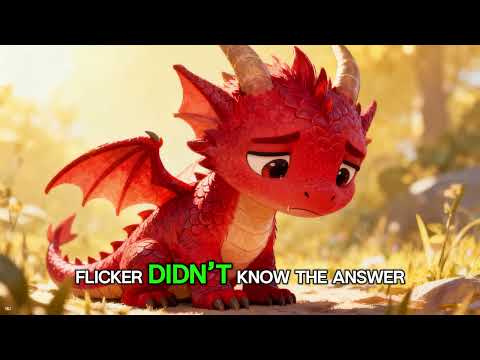 A shy dragon who’s afraid of fire