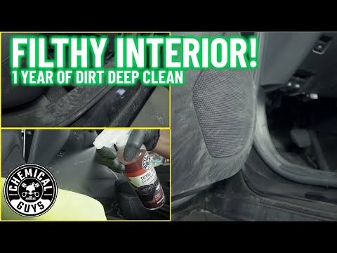 Interior Not Cleaned In Over A Year! - Dirty Mazda Restore Series pt.3 - Chemical Guys