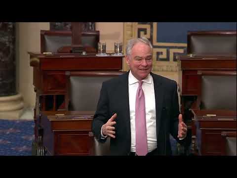 After Attending VA National Guard Exercises in Finland, Kaine Speaks on Senate Floor to Support NATO