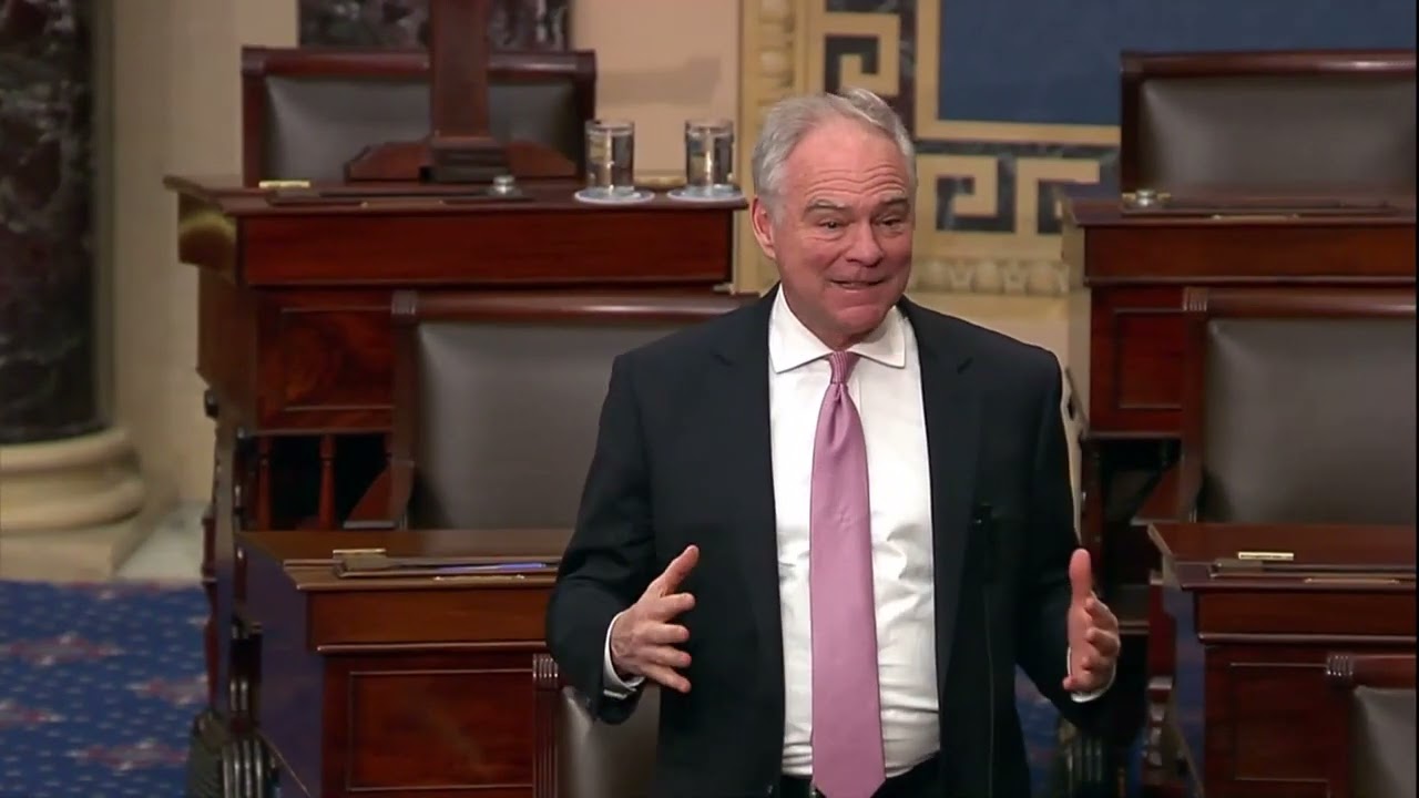 After Attending VA National Guard Exercises in Finland, Kaine Speaks on Senate Floor to Support NATO