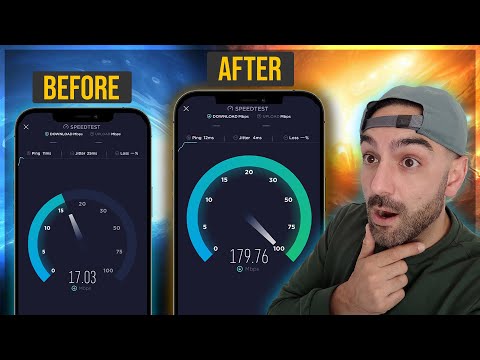 Part of a video titled Get Faster Wifi Speeds - by changing one thing! - YouTube