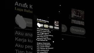 Download lagu Lirik Lagu | Anak Kampung #liriklagu mp3