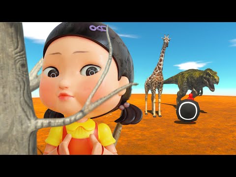 어몽어스 오징어 게임 Squid Game All Units | Animal Revolt Battle Simulator