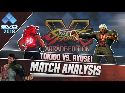 SFV AE Match Analysis: EVO 2018 - Tokido vs. Ryusei