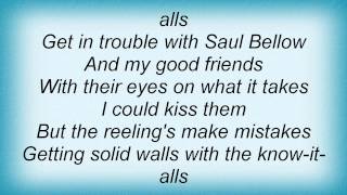 Sufjan Stevens - Saul Bellow Lyrics