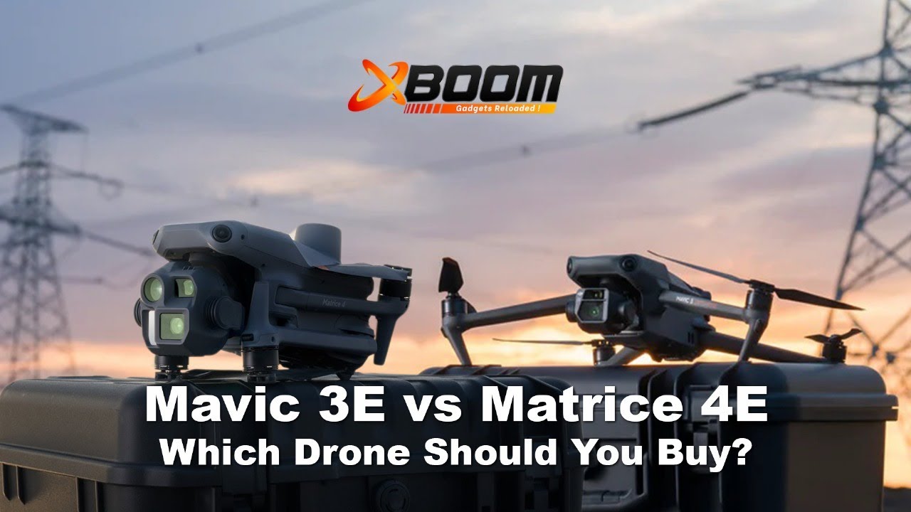 Mavic 3E vs Matrice 4E,  Which Drone Should You Buy?