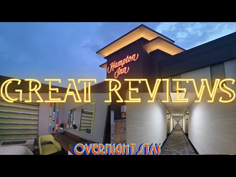 OVERNIGHT STAY AT HAMPTON INN || TRAVELLING AND OVERNIGHT STAY IN THE HOTEL
