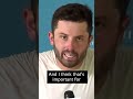 Baker Mayfield on Panthers QB1 situation ? #shorts