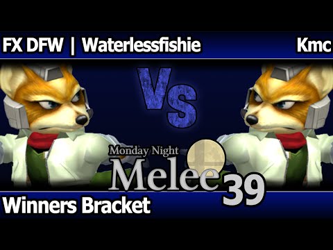 MNM 39 Melee - FX DFW | Waterlessfishie (Fox) vs Kmc (Fox) - Winners Bracket