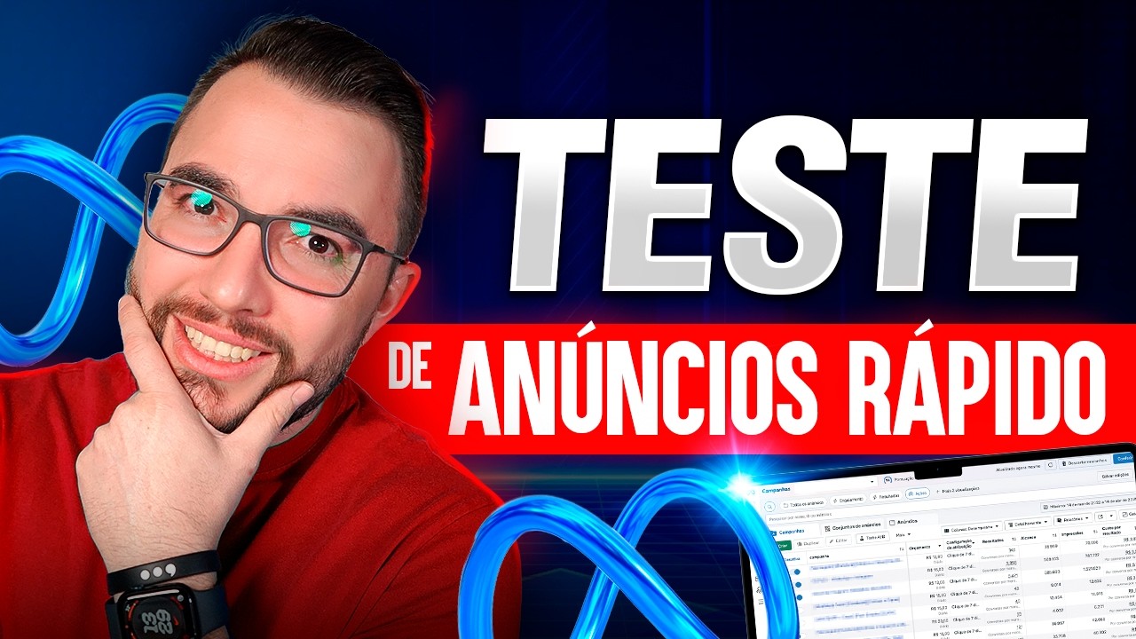 Como CRIAR UMA CAMPANHA DE TESTE de Anúncios no Facebook (Novo Algoritmo)