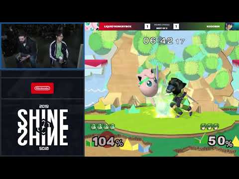 KoDoRiN vs Hungrybox - Ro2 Pools: Melee Singles - Shine 2019 | Marth vs Jigglypuff