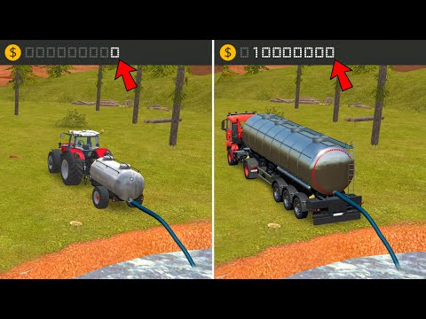 $0 vs $1000000 | Milk Filling & Selling | Fs18 Multiplayer Gameplay | Timelapse |