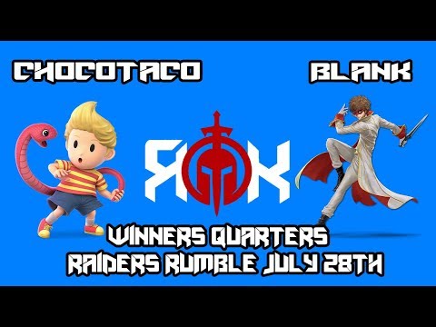 Chocotaco vs DOG | Blank - Smash Ultimate Tournament Winners Quarters - Raiders Rumble July 28th