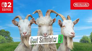 Nintendo 🐐 Goat Simulator 3 – Launch Trailer (2026) | Nintendo Switch 2