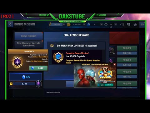 MEGA RANK UP TICKET WITH 10K CRYSTALS SPENDING, BONUS MISSION