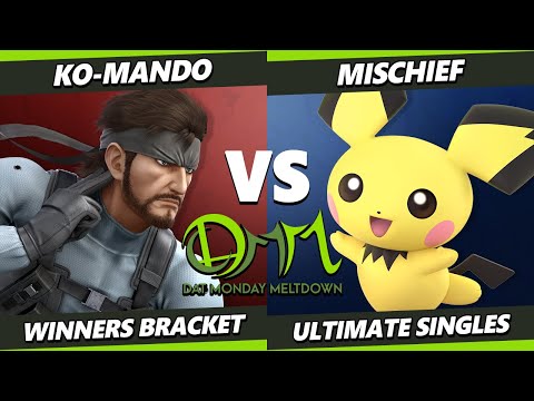 DAT MM 256 - KO-MANDO (Snake) Vs. Mischief (Pichu, Steve) SSBU Ultimate Tournament