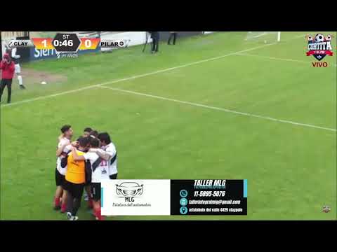 PRIMER GOL DE CLAYPOLE ANTE REAL PILAR