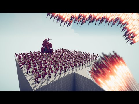 SKELETON ARMY + GIANT MONSTER vs. GOD | TABS - Totally Accurate Battle Simulator