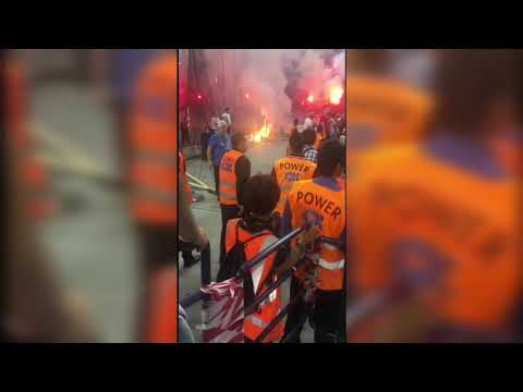 Olympiakos Bc Fans Piraeus Athens, Greece