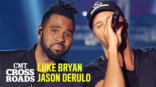 Luke Bryan &amp; Jason Derulo &#39;That&#39;s My Kind of Night&#39; | CMT Crossroads