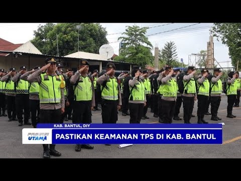 POLRES BANTUL LIBATKAN 1 330 PERSONEL AMANKAN PEMUNGUTAN SUARA PILKADA