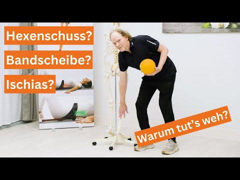Hexenschuss, Bandscheibenvorfall oder Ischias - Die Unterschiede einfach erklärt