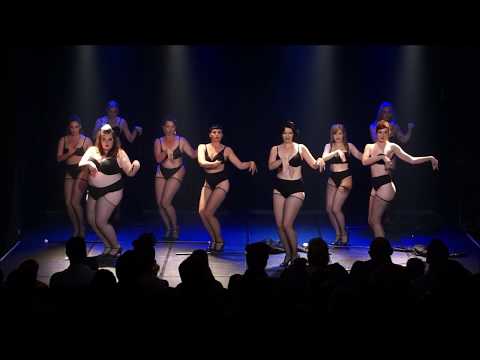 Intermediate Neo Burlesque students perform My Boy - The Bombshell Burlesque Academy