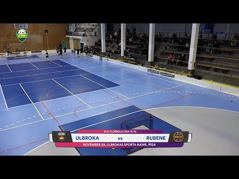 ELVI florbola līga: Ulbroka/FS Masters - Rubene (29.11.2015)