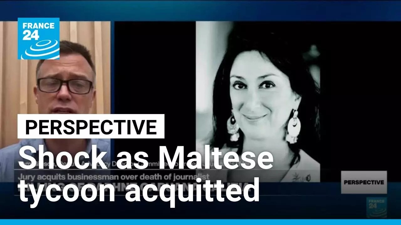 Murder of Daphne Caruana Galizia: Campaigner 'devastated' at tycoon's acquittal • FRANCE 24
