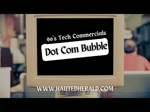 90's Tech Commercials From the Dot Com Bubble