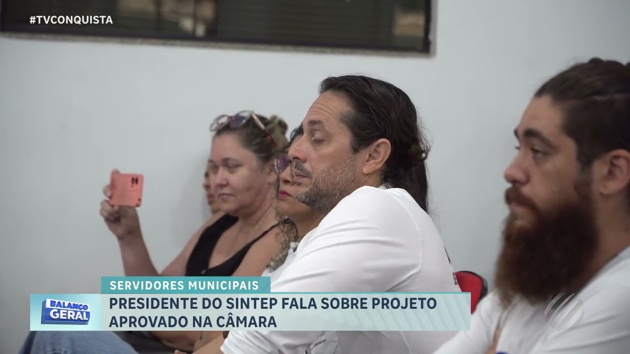 SINTEP comenta projetos de interesse dos servidores na Câmara de Lucas do Rio Verde